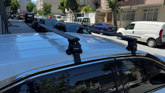 Citroen C5 Aircross (2018-2025) Roof Rack System Cross Bars Toros Pro 4 Black