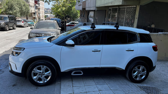 Citroen C5 Aircross (2018-2025) Roof Rack System Cross Bars Toros Pro 4 Black