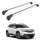 For Citroen C5 Aircross 2018-2025 Roof Rack Cross Bars Raised Rail Silver-1