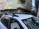Kompatibel mit Honda Civic 5-tr Sedan Fahrzeugen 2010–2017 mit normalem Dachträger in schwarzer Farbe-9