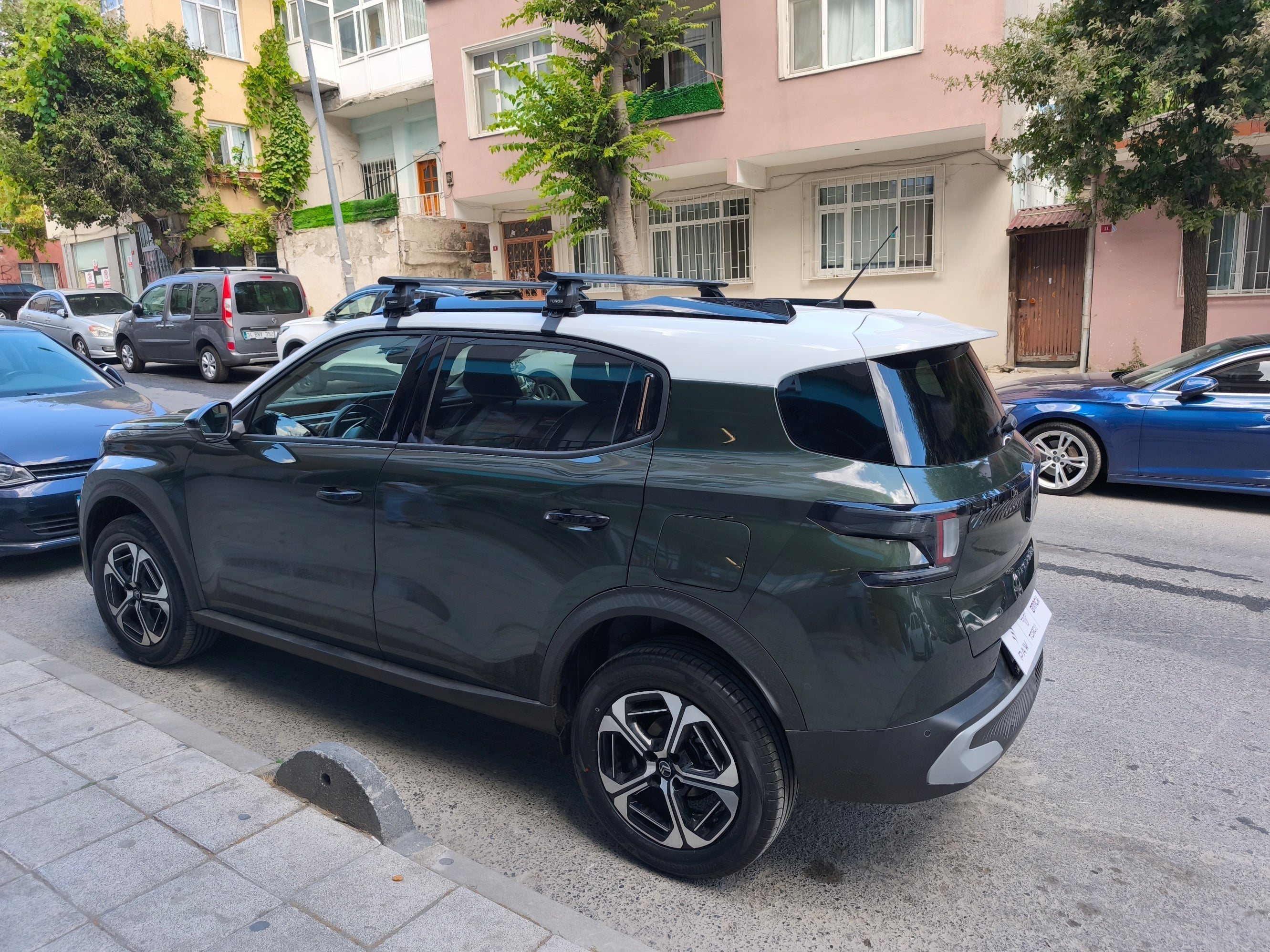 For Nissan Micra 2025- Up Roof Rack Cross Bars Normal Roof Black