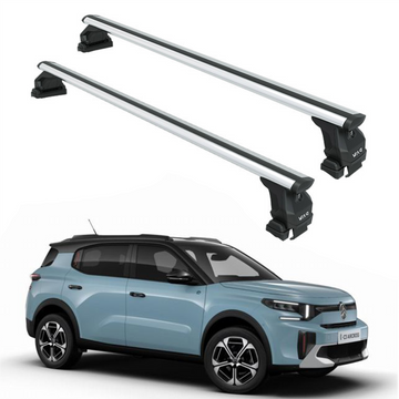 For Citroen C3 Aircross 2024-2025 Roof Rack Cross Bars Normal Roof Alu Silver