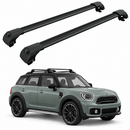 For MINI Countryman 2nd Gen F60 2017-2023 Roof Rack Cross Bars Raised Rail Black-1
