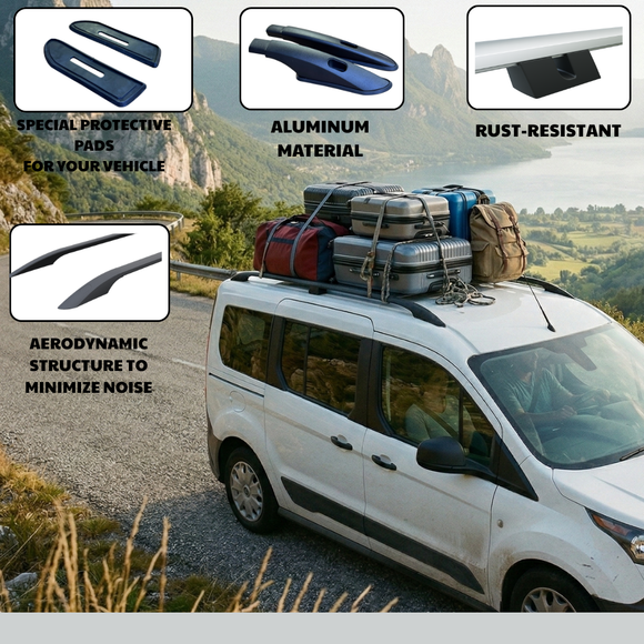 Für Mercedes E-Serie W213 ab 2016, Dachträgersystem, Träger, Querträger, Aluminium, abschließbar, hochwertige Metallhalterung, Silber