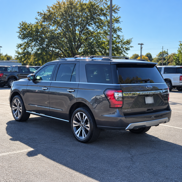 Für Ford Expedition 2018-Up Dachträgersystem, Aluminium-Querstange, Metallhalterung, abschließbar, Schwarz