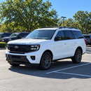 Für Ford Expedition 2007–2018 Dachträgersystem, Aluminium-Querstange, Metallhalterung, abschließbar, Silber-2