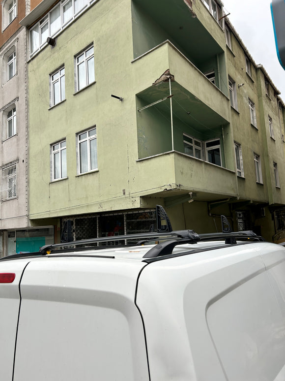 For Ram ProMaster City 2015-2022 Roof Side Rails and Roof Rack Cross Bars Full Set Silver