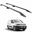 For Toyota Proace City LWB Long Roof Rack Rails - Black 2019-2025 Plus Series-1