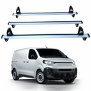 For Toyota Proace 2016-2025 Roof Racks Cross Bars Carrier Alu 3 Qty-1