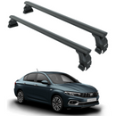 For Fiat Tipo 2015–2025 Roof Rack System – Aluminum Cross Bar (Black, Normal Roof)-1