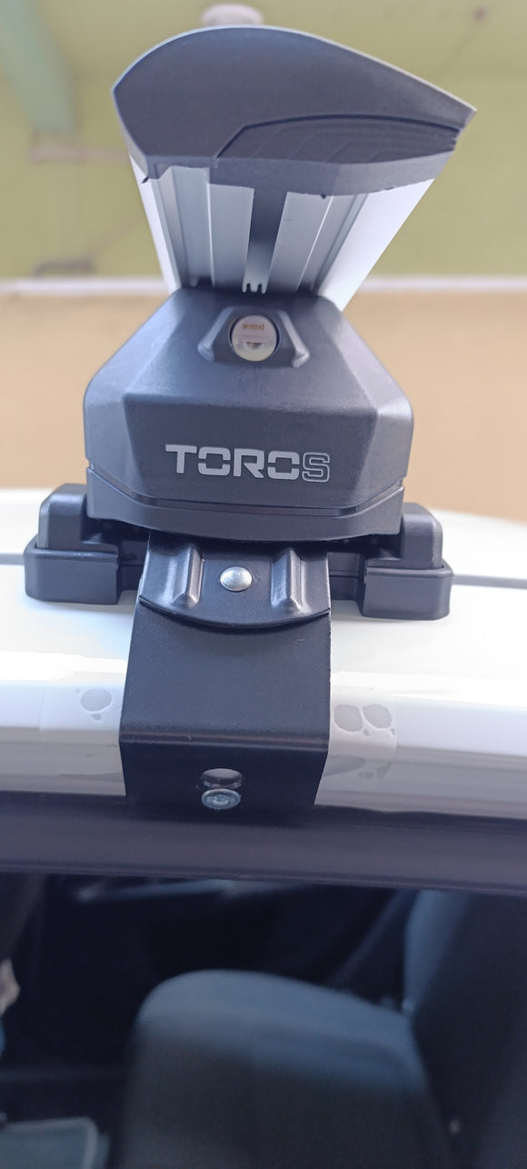 For Fiat Tipo 2015–2025 Roof Rack System – Aluminum Cross Bar (Silver, Normal Roof)