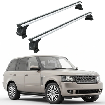 Für Land Rover Defender ab 2020, Dachträgersystem, Träger-Querstangen, Aluminium, abschließbar, hochwertige Metallhalterung, schwarz