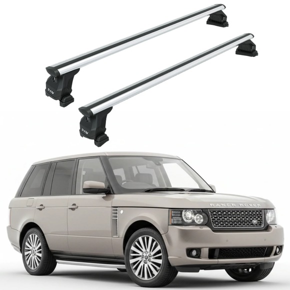 Für Land Rover Defender ab 2020, Dachträgersystem, Träger-Querstangen, Aluminium, abschließbar, hochwertige Metallhalterung, schwarz