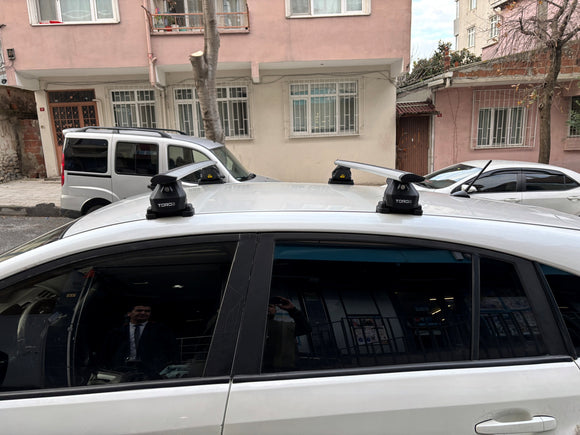 For Subaru Levorg 2015-2020 Roof Rack Cross Bars Fix Point Silver