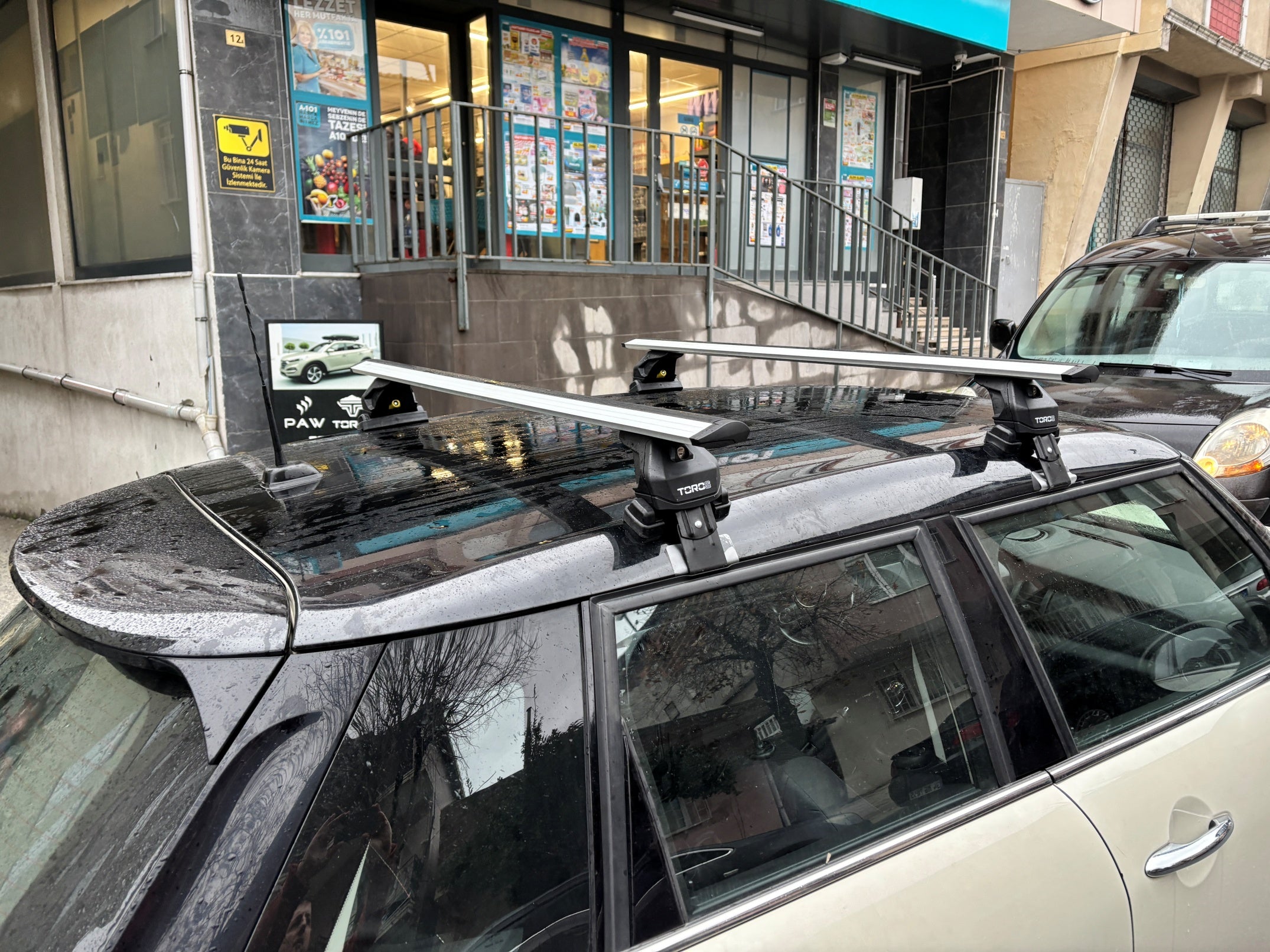 For Mini Cooper F55 2014-2022 Roof Rack System Carrier Cross Bars Pro 4 Silver