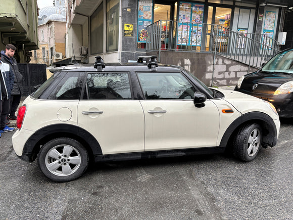 For Mini Cooper F55 2014-2022 Roof Rack System Carrier Cross Bars Pro 4 Black