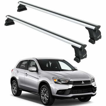 For Mitsubishi Outlander Sport 2013-2021 Roof Rack Cross Bars Fix Pro Silver