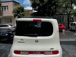 For Nissan Cube Z11 2002–2008 Roof Rack System – Aluminum Cross Bar (Black, Normal Roof)