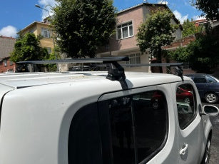 For Nissan Cube Z11 2002–2008 Roof Rack System – Aluminum Cross Bar (Black, Normal Roof)