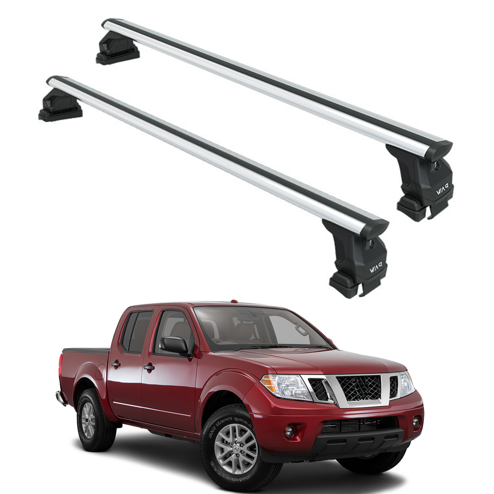 For Nissan Frontier D40 2009-20021 Roof Rack Cross Bars Normal Roof Silver