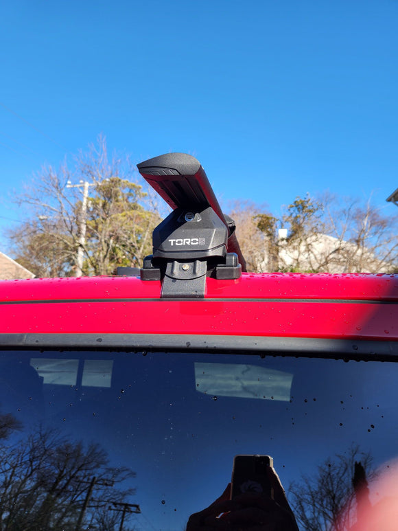 Für Nissan Frontier 2020-Up Dachträgersystem Träger Querstangen Aluminium abschließbar Hochwertige Metallhalterung Silber