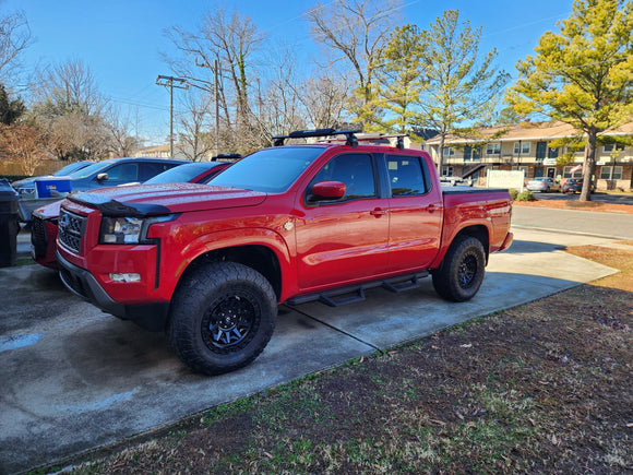 Für Nissan Frontier 2020-Up Dachträgersystem Träger Querstangen Aluminium abschließbar Hochwertige Metallhalterung Silber