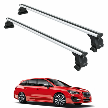 For Subaru Levorg 2015-2020 Roof Rack Cross Bars Fix Point Silver