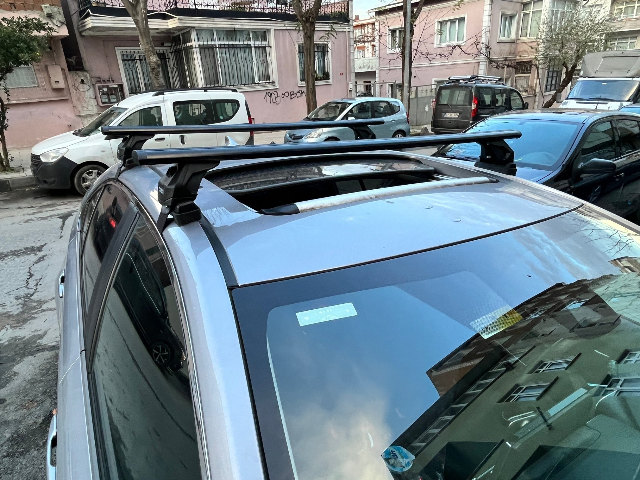 For Toyota Corolla Sedan 2018-2025 Roof Rack Cross Bars Normal Roof Black