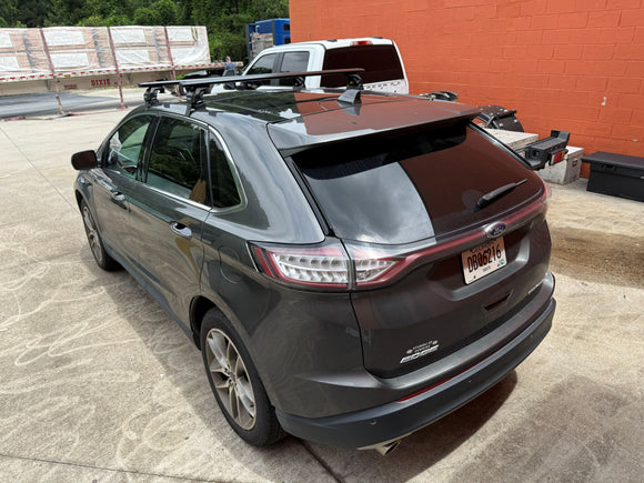 For Ford Edge (2015-2024) Roof Rack Cross Bars Normal Roof, Silver
