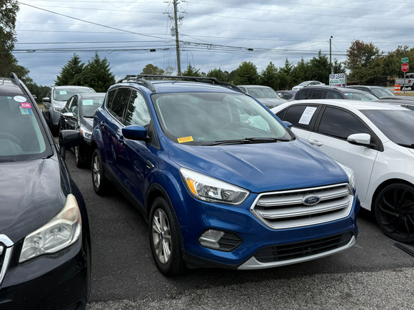 For Ford Escape (2013–2019) Roof Rack Cross Bars Raised Rail, Silver