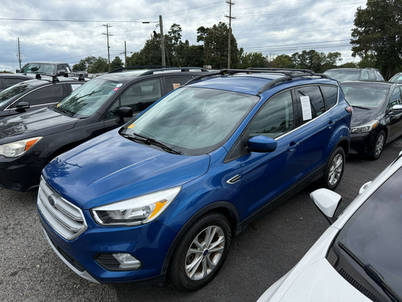 For Ford Escape (2013–2019) Roof Rack Cross Bars Raised Rail, Silver