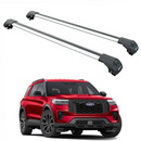 For Ford Explorer U625 (2020-2025) Roof Rack Cross Bars Raised Rail Silver-1