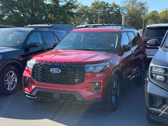 For Ford Explorer U625 (2020-2025) Roof Rack Cross Bars Raised Rail Silver