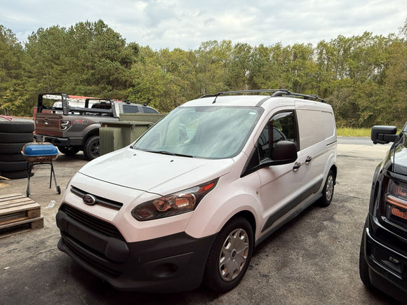 For Ford Transit Connect LWB (2013-2023) Roof Side Rails and Roof Racks Cross Bars, Black