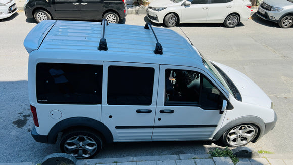 Ford Transit Connect (2010–2013) Roof Rack Carrier Cross Bars Paw Pro 3 Black