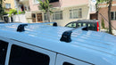 Ford Transit Connect (2010–2013) Roof Rack Carrier Cross Bars Paw Pro 3 Black-2