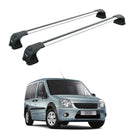 Ford Transit Connect (2010–2013) Roof Rack Carrier Cross Bars Paw Pro 3 Silver-1