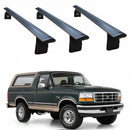 Für Ford Bronco Sport 2020-Up Dachträgersystem, Aluminium-Querstange, Metallhalterung, abschließbar, Schwarz-1
