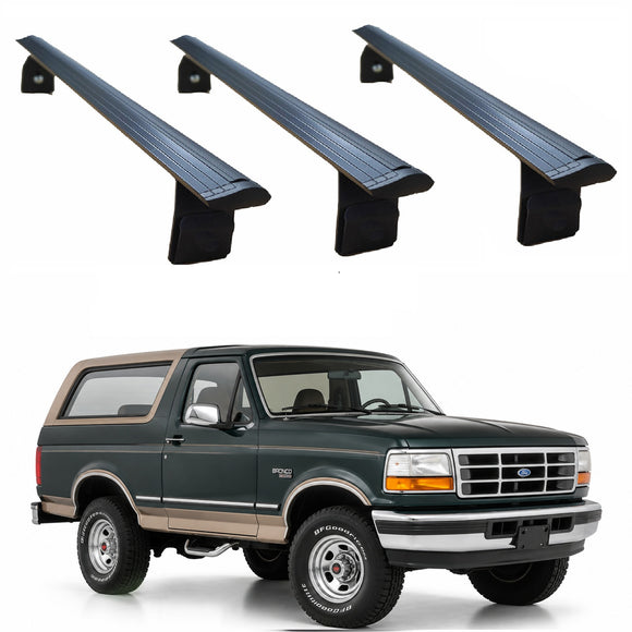 Für Ford Bronco Sport 2020-Up Dachträgersystem, Aluminium-Querstange, Metallhalterung, abschließbar, Schwarz