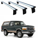 Für Ford Bronco Sport 2020-Up Dachträgersystem, Aluminium-Querstange, Metallhalterung, abschließbar, Schwarz-1