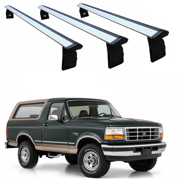 Für Ford Bronco Sport 2020-Up Dachträgersystem, Aluminium-Querstange, Metallhalterung, abschließbar, Schwarz