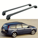 For Ford Focus Estate (2005-2011) Roof Rack Cross Bars T-Slot Black-1
