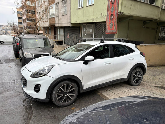 Fix Pro Roof Rack Cross Bars - Ford Puma 2019-2025 Normal Roof - Aluminum Black