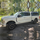 For Ford F250 (2017-Up) Roof Rack Cross Bars Fits Naked Roof w/Hidden Fixing Points Silver-2