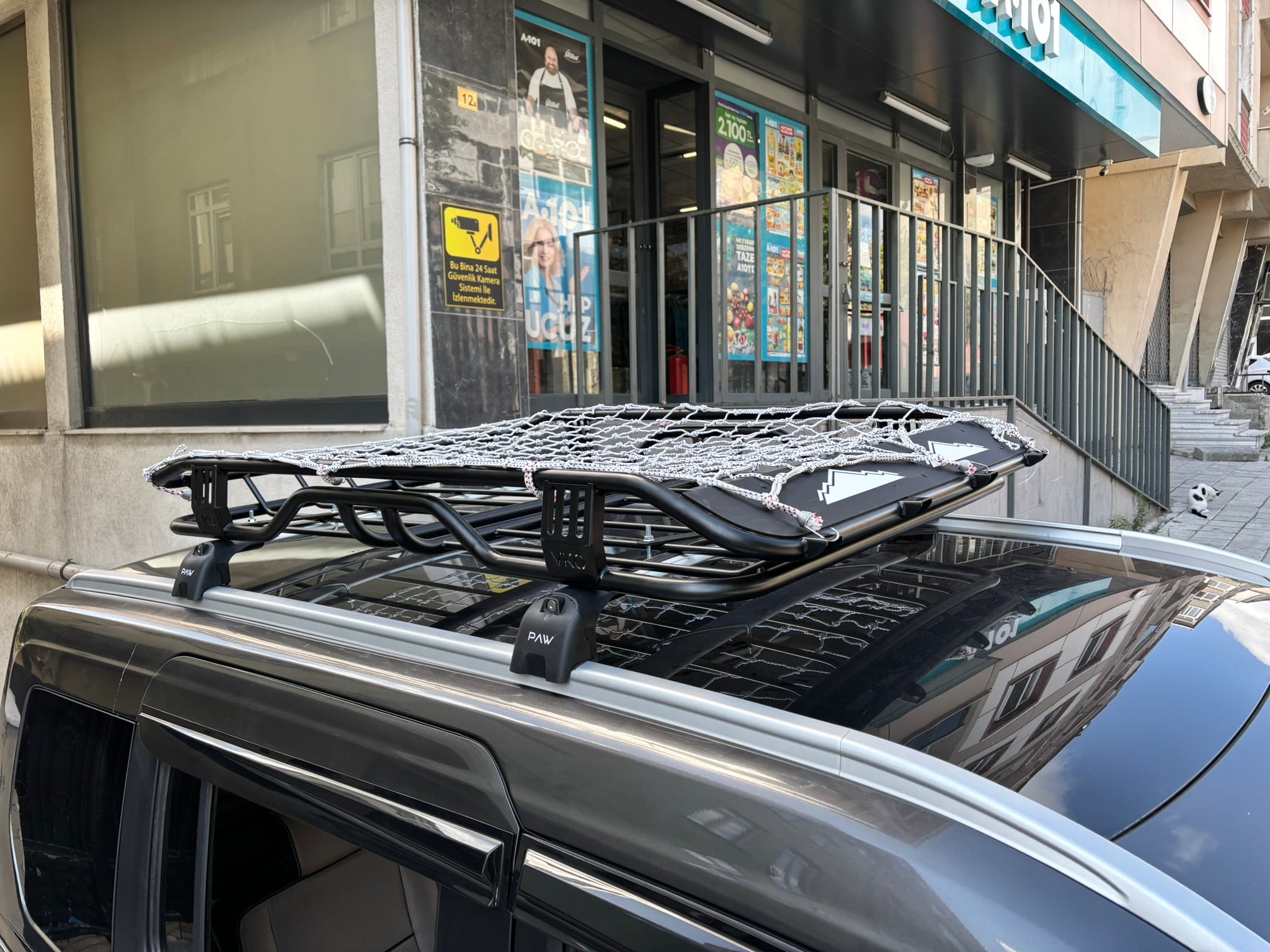 markise im winter nass geworden For Ford Transit Connect (2013-2023) Roof Rack Cross Bars Flush Rail S