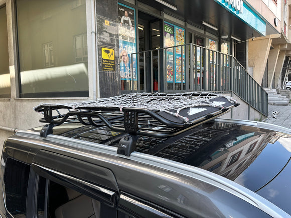 For Ford Tourneo Connect (2013-2023) Roof Rack Cross Bars Flush Rail, Silver