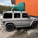 Mercedes G-Class W463 roof rack cross bars for rain gutters