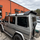 Mercedes G-Class W463 roof rack cross bars for rain gutters