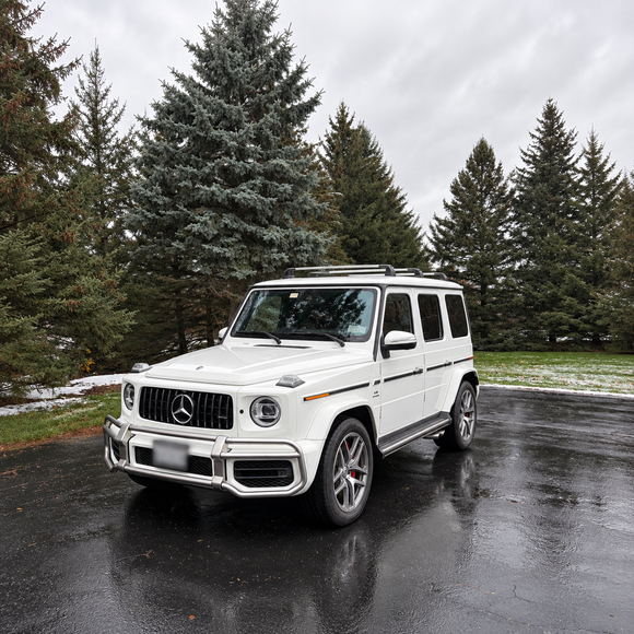 Mercedes G-Class 2019-Up roof rack cross bars for fixed mounting points