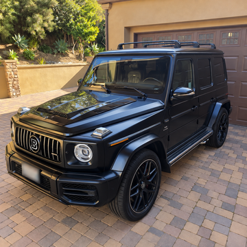 Mercedes G-Class 2019-Up roof rack cross bars for fixed mounting points